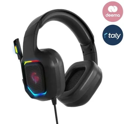 Gaming Headphone With RGB (High Definition) - Black